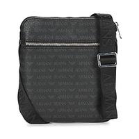 armani jeans jajako mens pouch in black