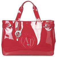 Armani jeans CHAUGASO women\'s Shopper bag in red