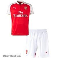 Arsenal Home Baby Kit 2015/16 Red