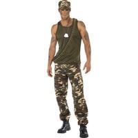 Army Costume For Men L