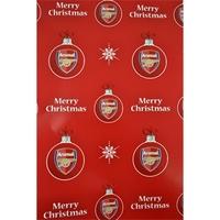 Arsenal Xmas Gift Roll Wrap