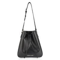 armani jeans logo bucket bag