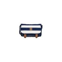 Artsac Striped Fabric Saddle Style Bag