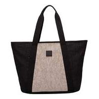 artsac twin strap panelled tote bag