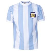 argentina 1986 world cup maradona 10 retro football shirt