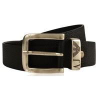 ARMANI JEANS Leather Buckle Belt