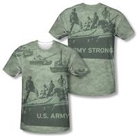 army tank up frontback print