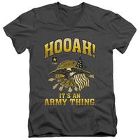 army hooah v neck