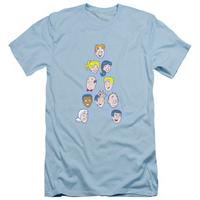 archie comics character heads slim fit