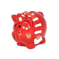 arsenal small scarf piggy bank