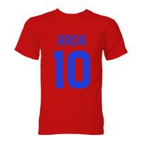 Arda Turan Atletico Madrid Hero T-Shirt (Red)