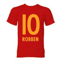 arjen robben bayern munich hero t shirt red