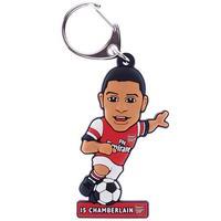 arsenal fc pvc keyring oxlade chamberlain