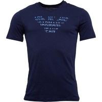 armani jeans mens t shirt blue