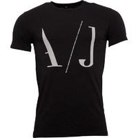 Armani Jeans Mens T-Shirt Black