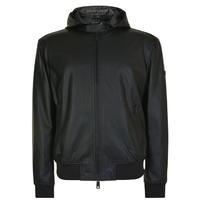 ARMANI JEANS Hooded Bomber Jacket