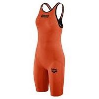 arena womens carbon pro full body swim suit orange orange