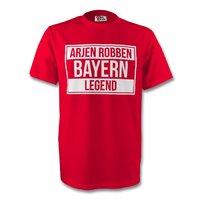 arjen robben bayern munich legend tee red kids