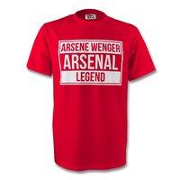 arsene wenger arsenal legend tee red kids