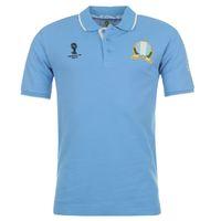 argentina 2014 fifa core polo shirt blue kids