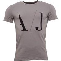 Armani Jeans Mens T-Shirt Grey