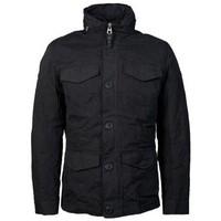 armani jeans parka jacket in navy blue z6k10xm mens parka in blue