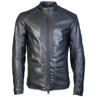 Armani Jeans Jacket 6X6B346EMCZ men\'s Leather jacket in black