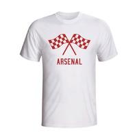 Arsenal Waving Flags T-shirt (white)