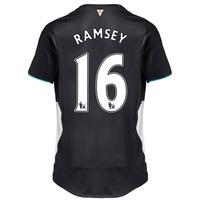 Arsenal Third Shirt 2015/16 - Kids Black with Ramsey 16 printing, Navy