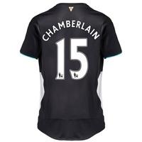 Arsenal Third Shirt 2015/16 - Kids Black with Chamberlain 15 printing, Navy