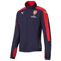 Arsenal Training Stadium Vent Jacket - Navy/Red, Navy