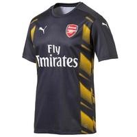 arsenal training jersey blackyellow black