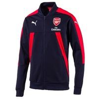 Arsenal Training Stadium Jacket - Navy/Red, Navy