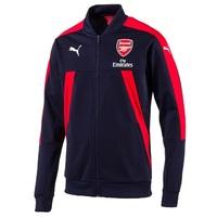 arsenal training stadium jacket navyred navy