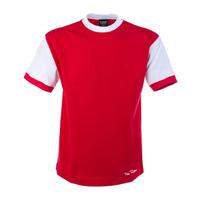 arsenal retro short sleeve football shirt