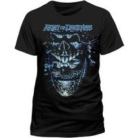 army of darkness evil ash unisex small t shirt black