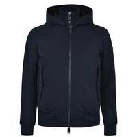 ARMANI JEANS Hooded Bomber Jacket