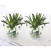Artificial Snowdrops - Buy 2 and SAVE £5, White