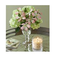 Artificial Guelder and Dog Rose Arrangement, Pink