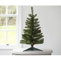 Artificial Woodland Christmas Tree, 2ft