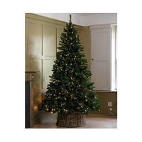 artificial 7ft pre lit traditional christmas tree