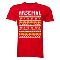 Arsenal Christmas T-Shirt (Red) - Kids