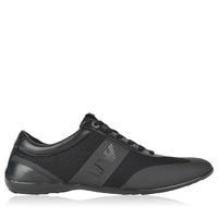 ARMANI JEANS Mesh Panel Trainers