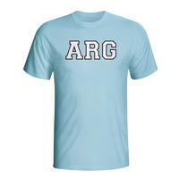 argentina country iso t shirt sky blue kids