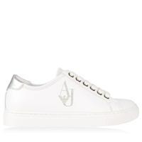 armani jeans logo low top trainers