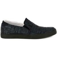 armani jeans armani jeans sneaker mens slip ons shoes in multicolour