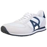 armani jeans trainers 935027 7p420 mens shoes trainers in white