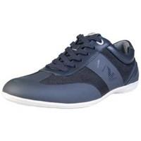 armani jeans trainers 935534 cc508 mens shoes trainers in blue