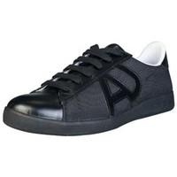 Armani Jeans Trainers Fashion 935565CC503 men\'s Shoes (Trainers) in black