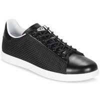 armani jeans assano mens shoes trainers in black